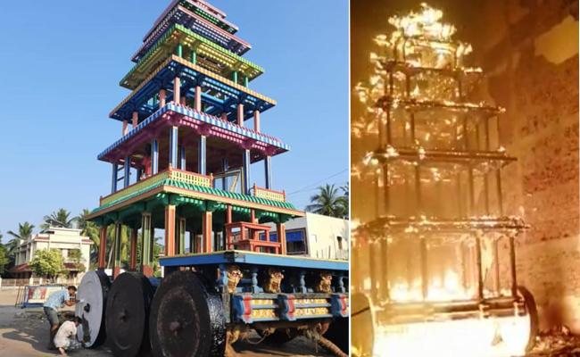 No arrests yet in AP's Antarvedi temple chariot blaze